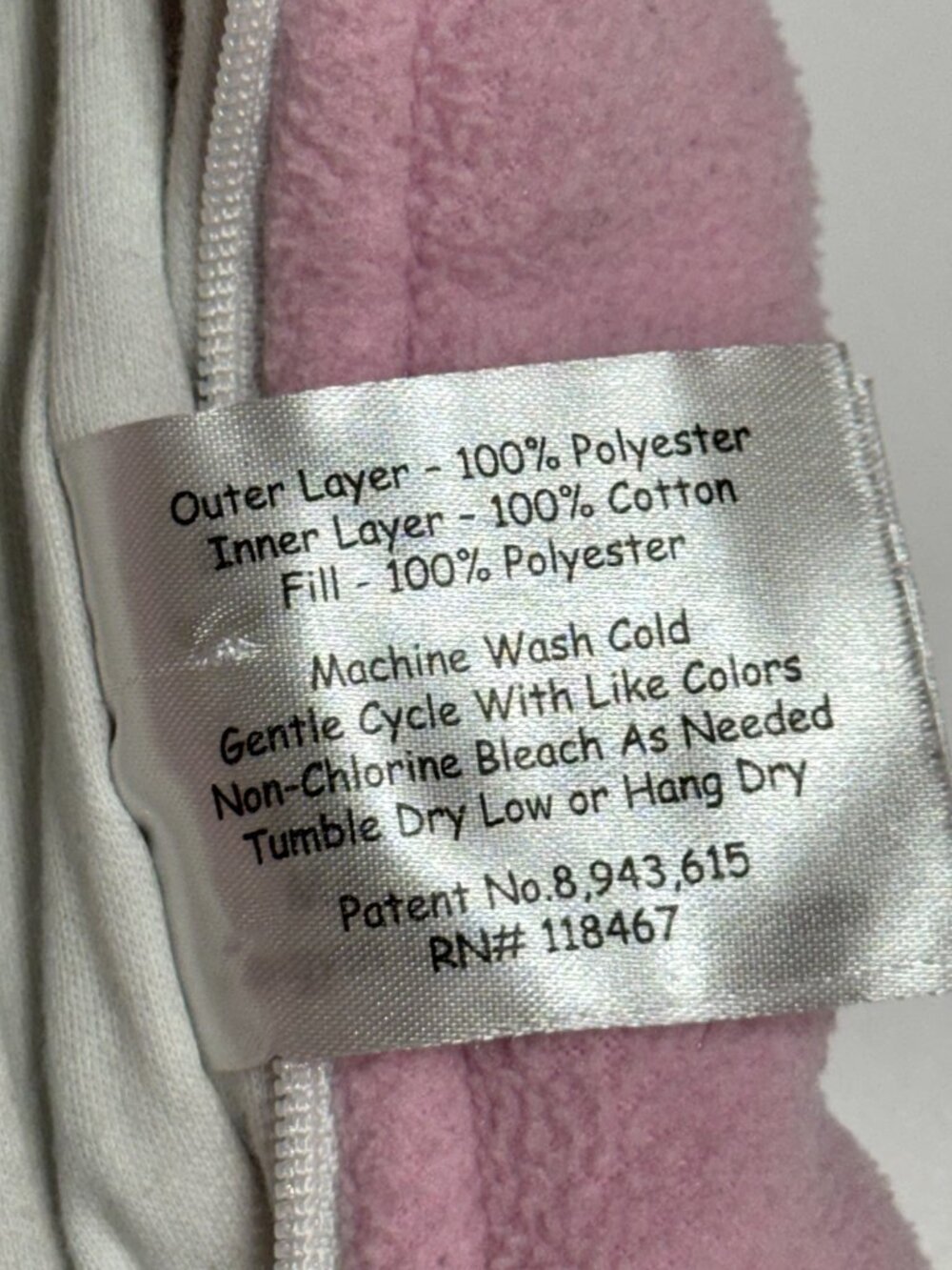 Baby Merlin's Magic Sleepsuit Baby Sz 3-6M Small Pink Fleece - Picture 4 of 8